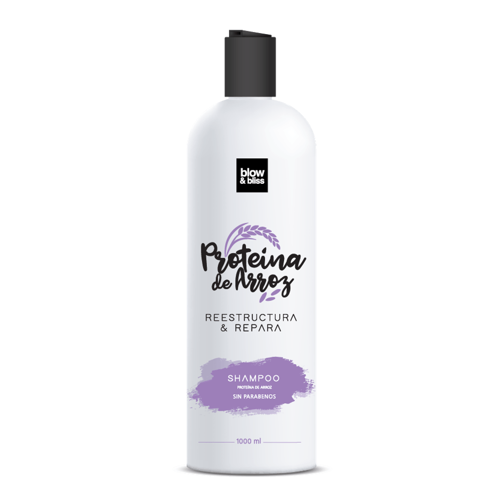 Shampoo Proteina de Arroz 1000 ml blind