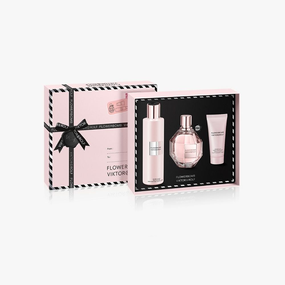 SET FLOWERBOMB EDP 100ML + SHOWER GEL 50ML + BODY LOTION 40ML BLIND blind